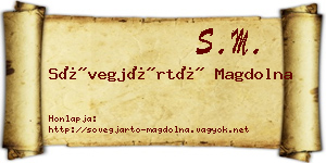 Sövegjártó Magdolna névjegykártya